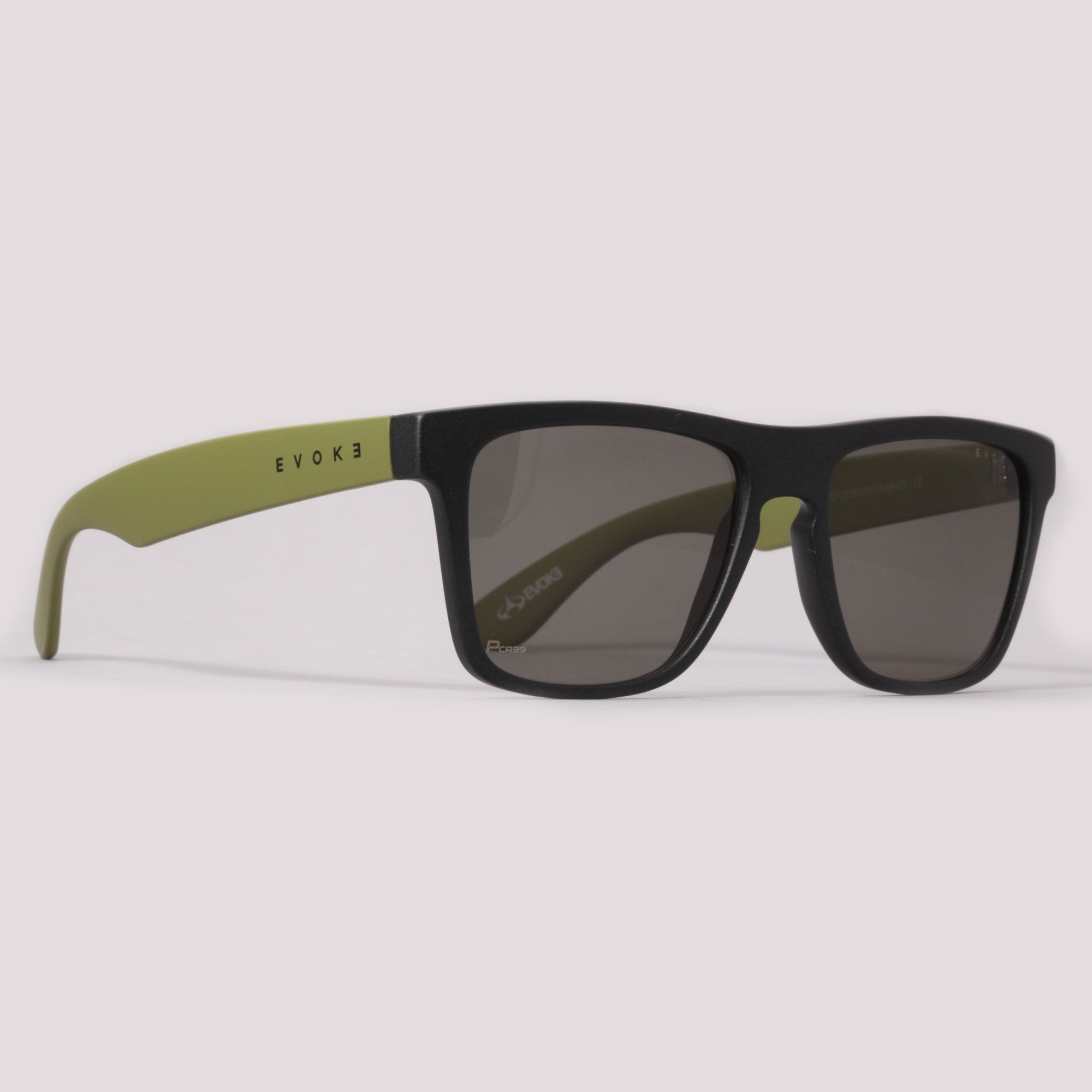 Evoke EVK 24 AE11 Black Matte Olive Green Total - Sol - 56 mm