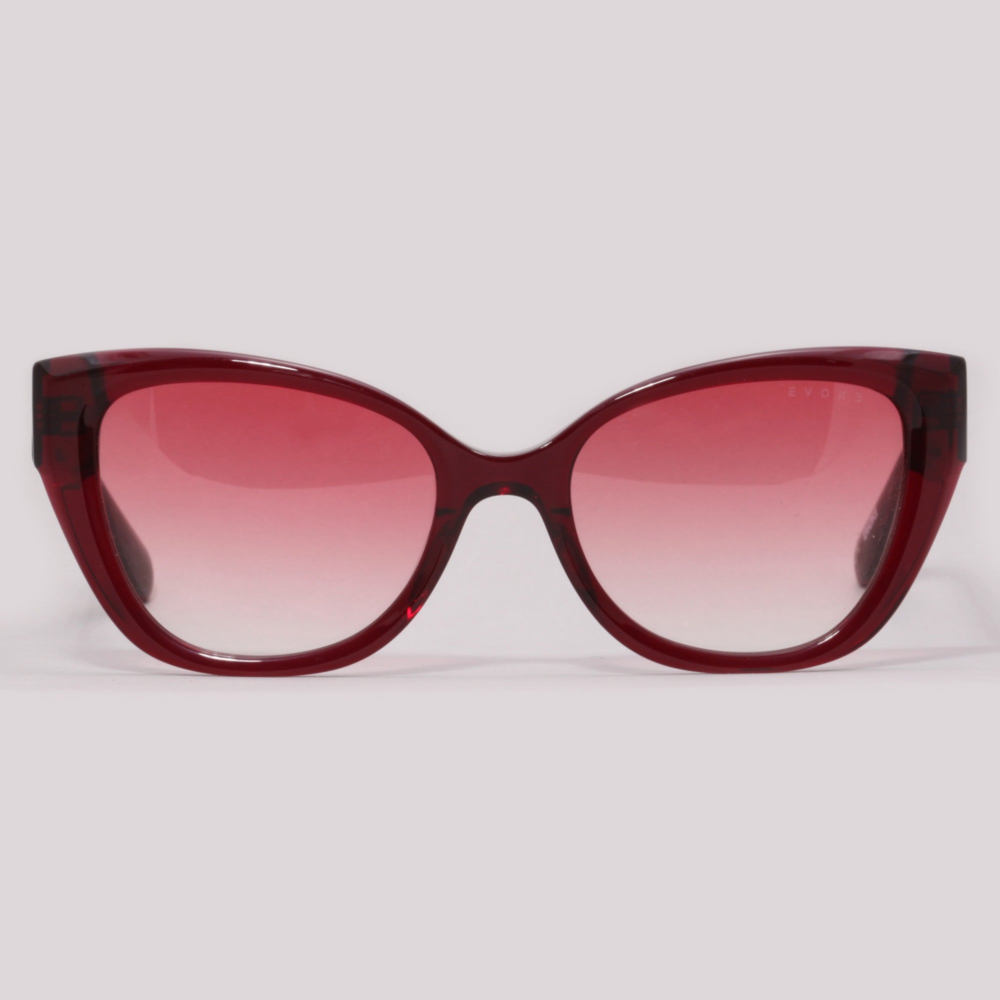 Evoke EVK 43 C02 Vinho Brilho Translúcido Rosa Degradê - Sol - 54 mm