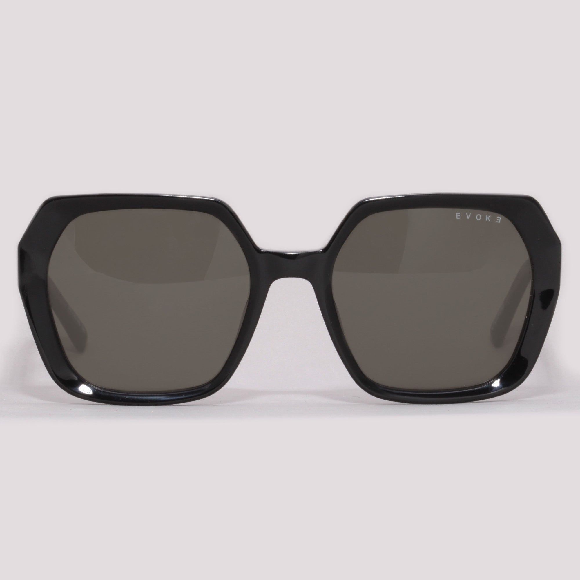 Evoke EVK 57 A01 Preto Brilho Preto - Sol - 56 mm