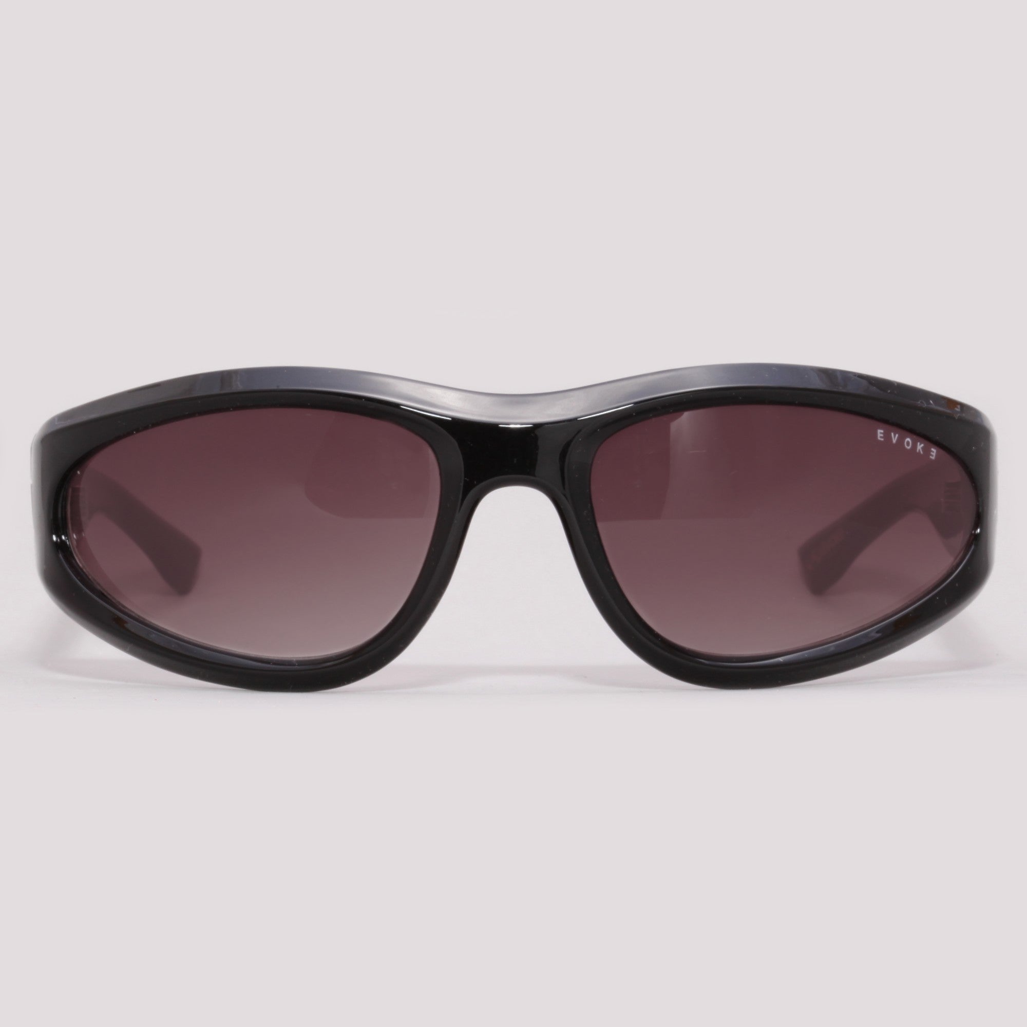 Evoke EVK 62 A01 Preto Brilho Marrom Degradê - Sol - 67 mm