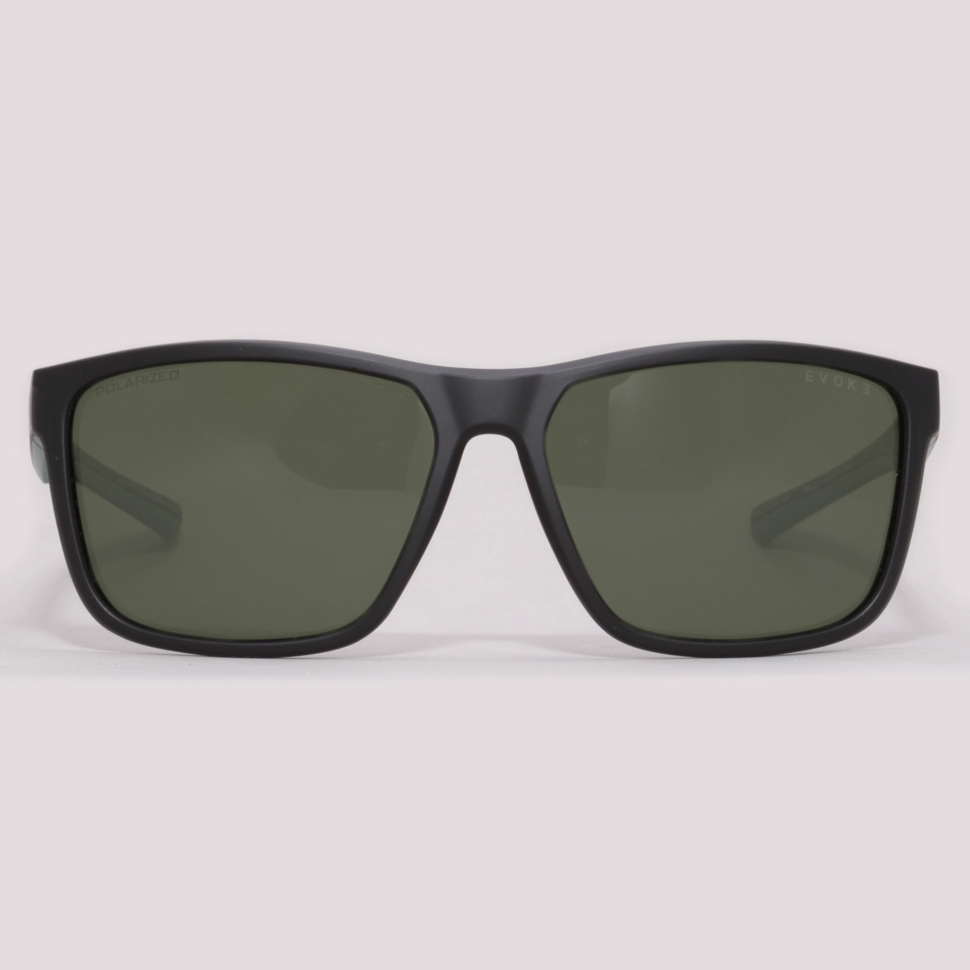 Evoke For You DS84 A13P Preto Fosco Verde G15 Polarizado - Sol - 60 mm