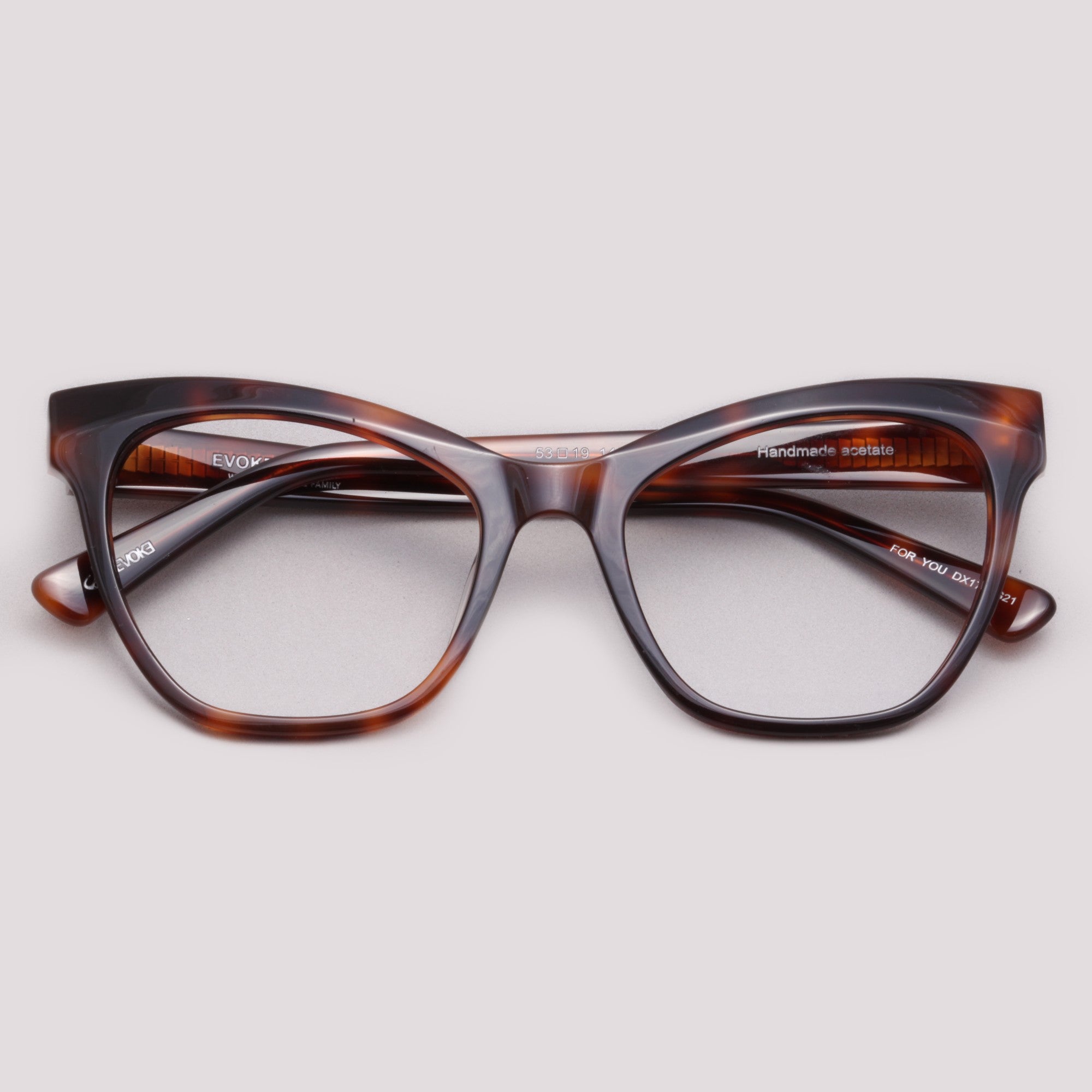 Evoke For You DX173 G21 Marrom Translúcido - Grau - 53 mm