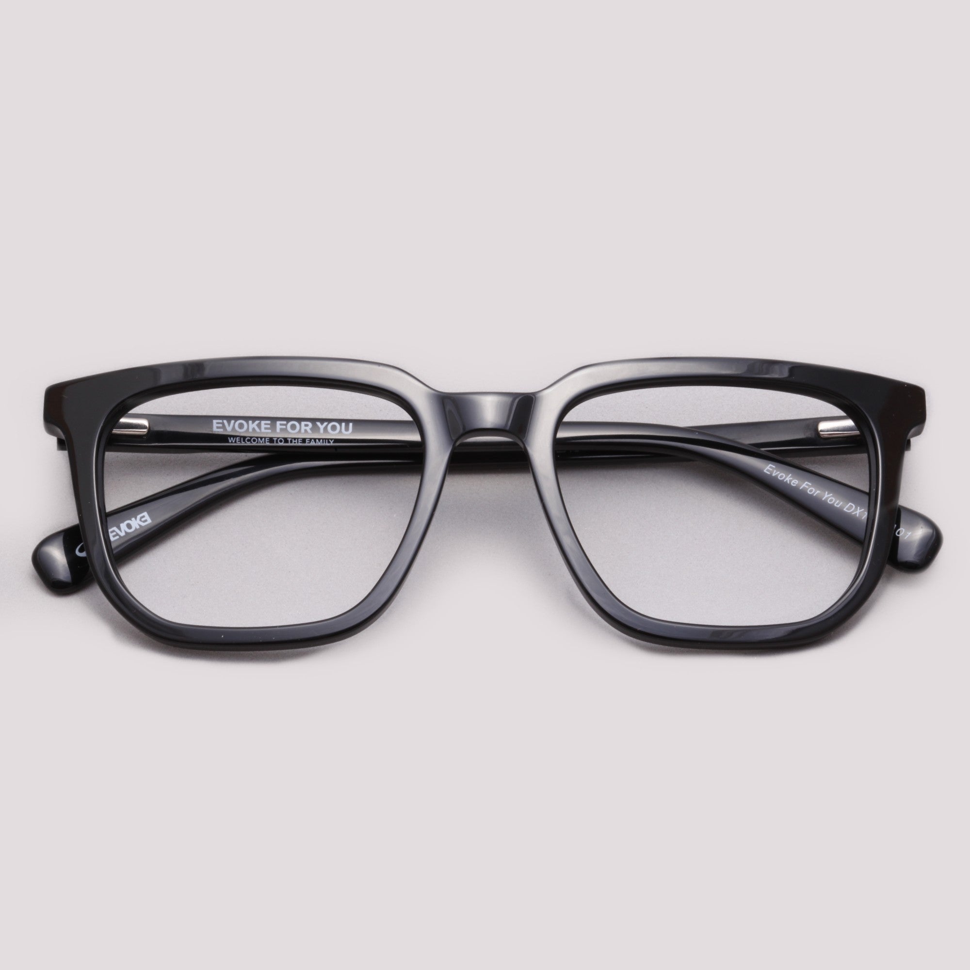 Evoke For You DX177 A01 Preto Brilho - Grau - 53 mm