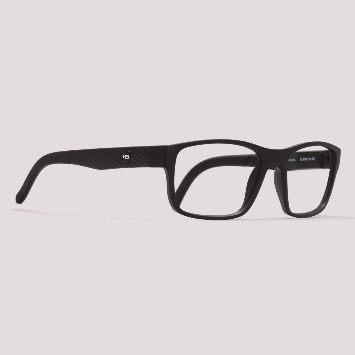 HB Troca Haste Polytech 0513 Matte Black + H M Carbon Fiber - Grau - 54 mm