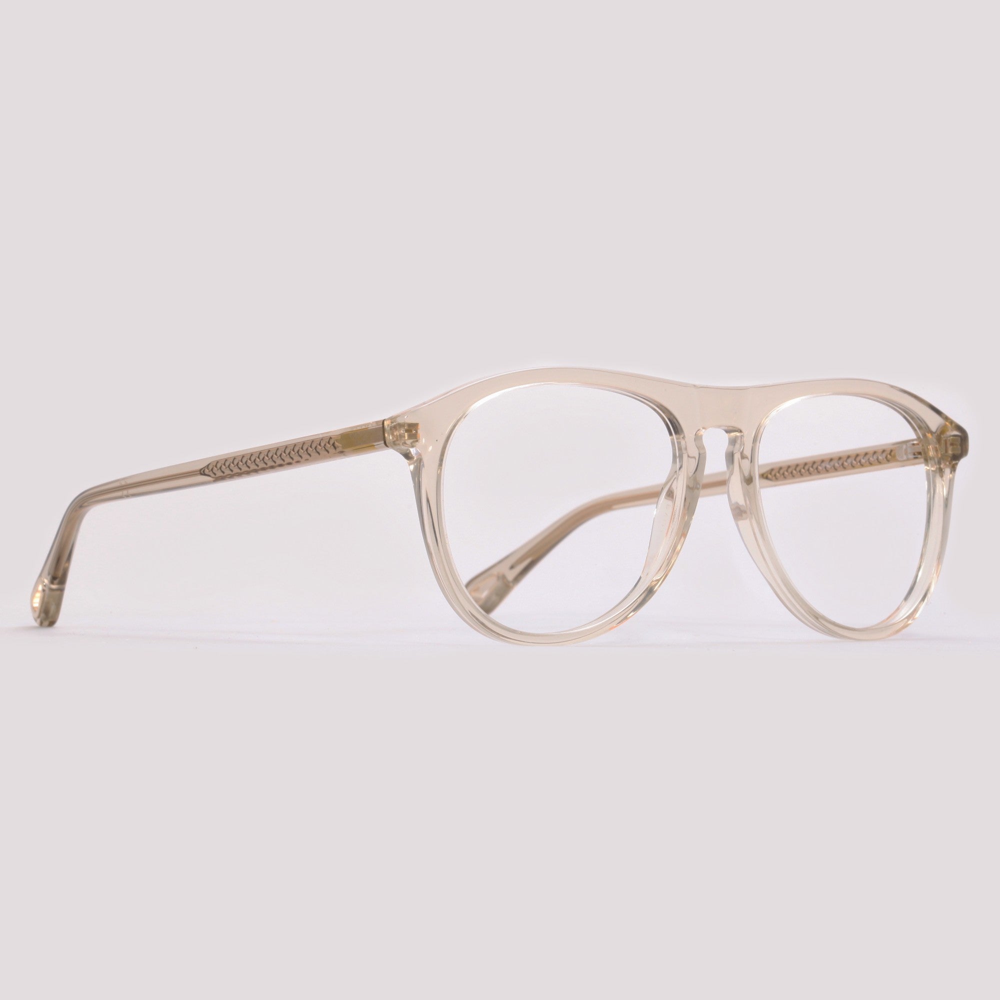 Chloé CH0010O 001 Marrom Translúcido - Grau - 54 mm