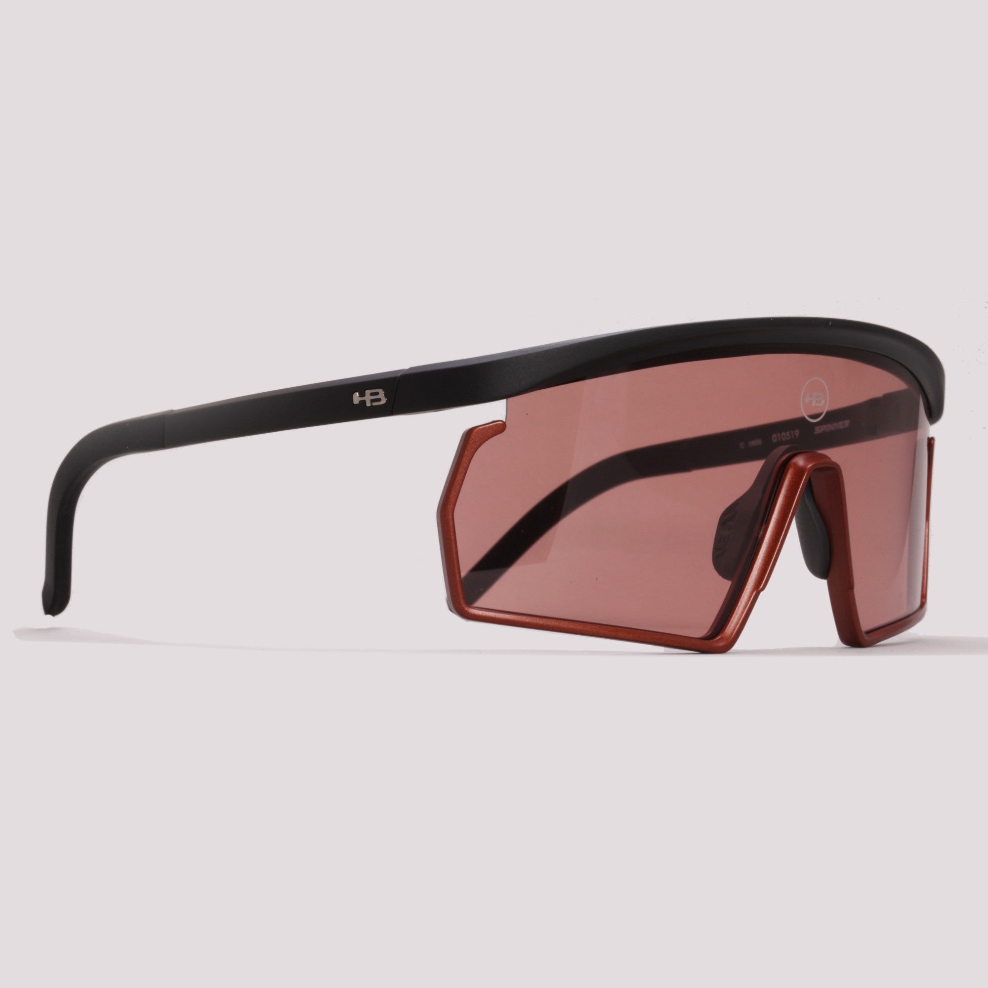 HB Spinner M Black/ Cooper + M Black Amber - Sol - 141 mm