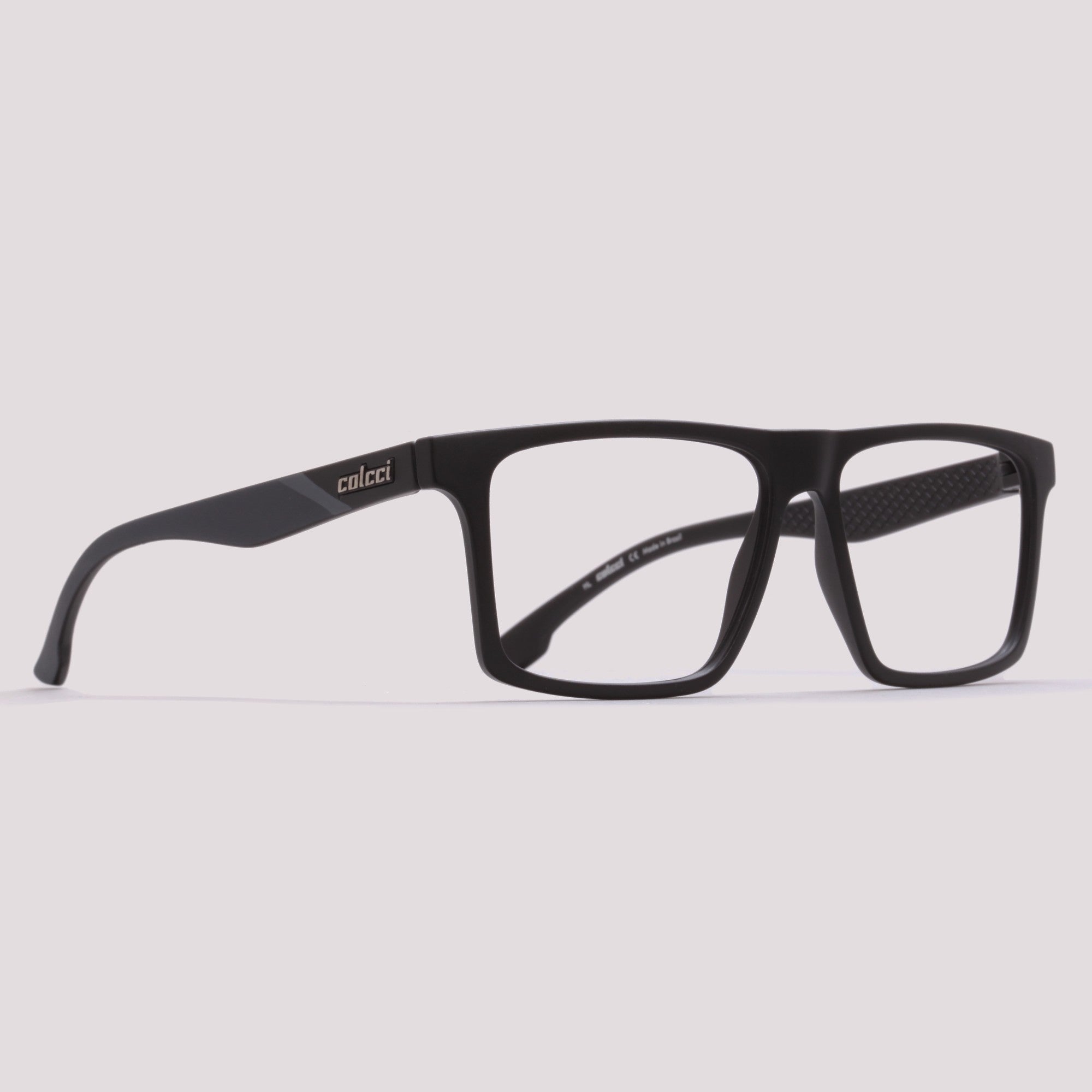 Colcci Bandy 8 Clip on Preto Cinza Fosco - Grau - 56 mm