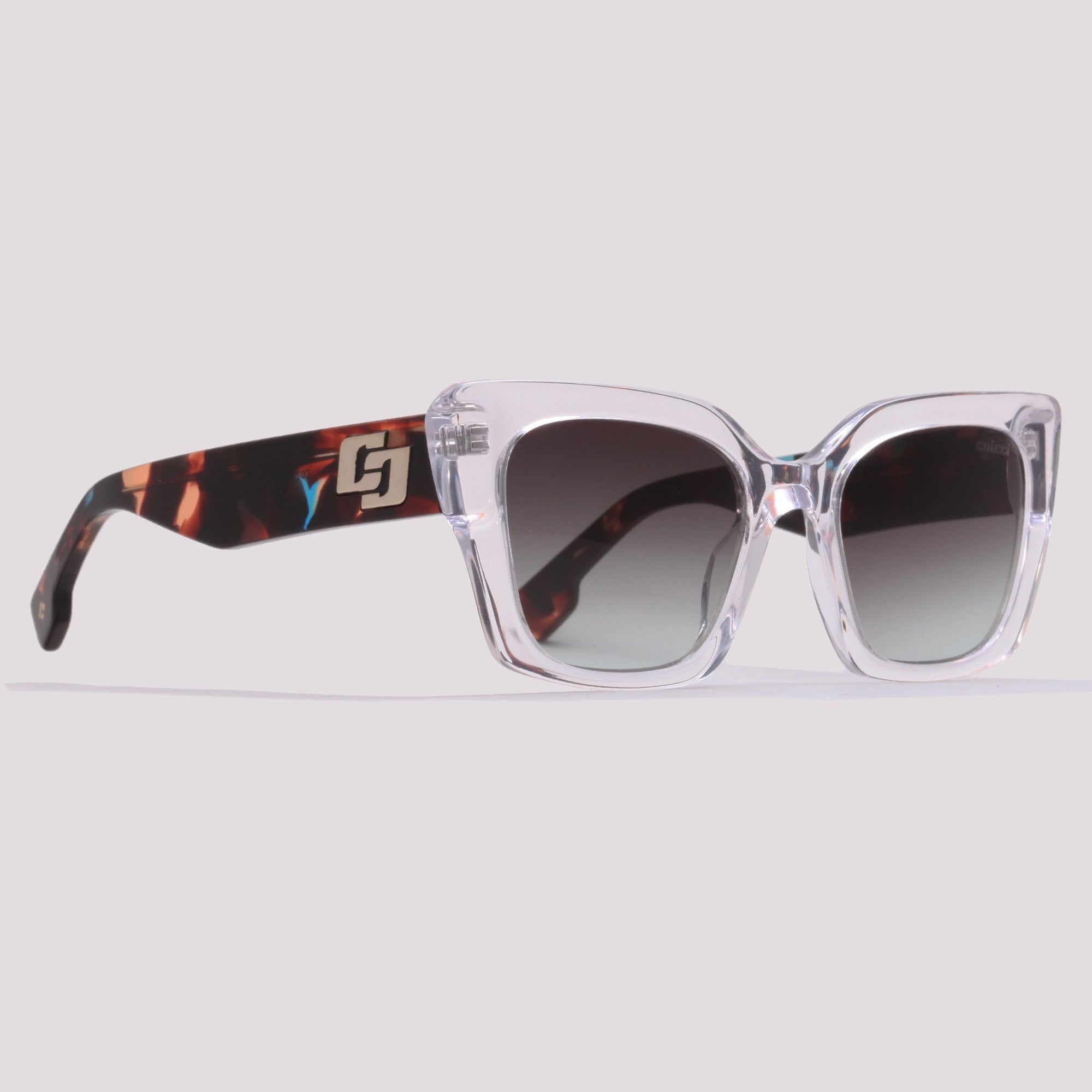 Colcci Betina Transparente Brilho Preto Degradê - Sol
