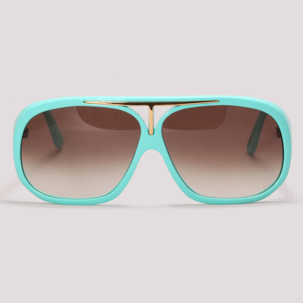 Evoke EVK 01 Green Gold / Brown Degradê - Lente 6,0 cm - Sol