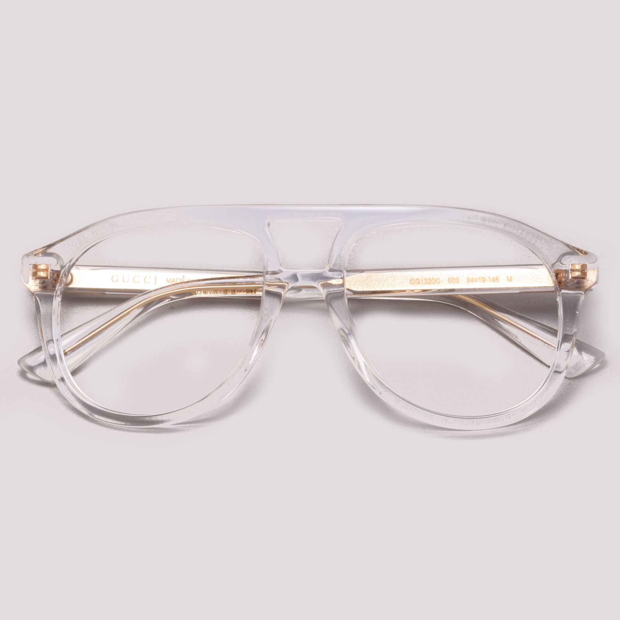 Gucci GG1320O 003 Transparente - Grau - 54 mm