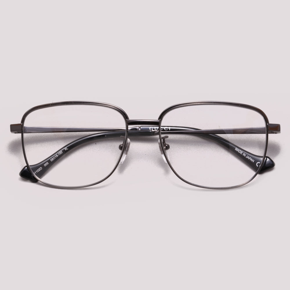 Gucci GG1102O 005 Cinza - Grau - 58 mm