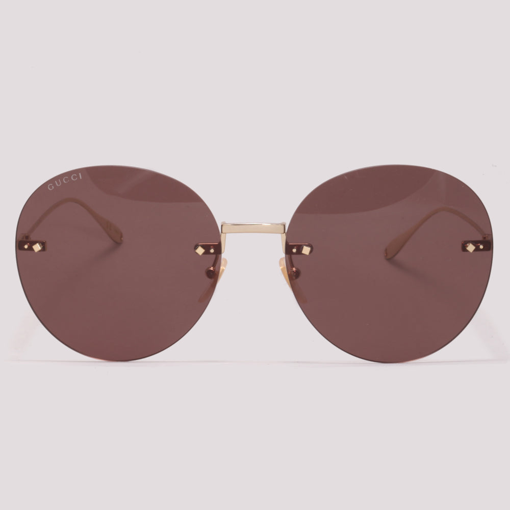 Gucci GG1149S 008 Dourado - Sol - 60 mm
