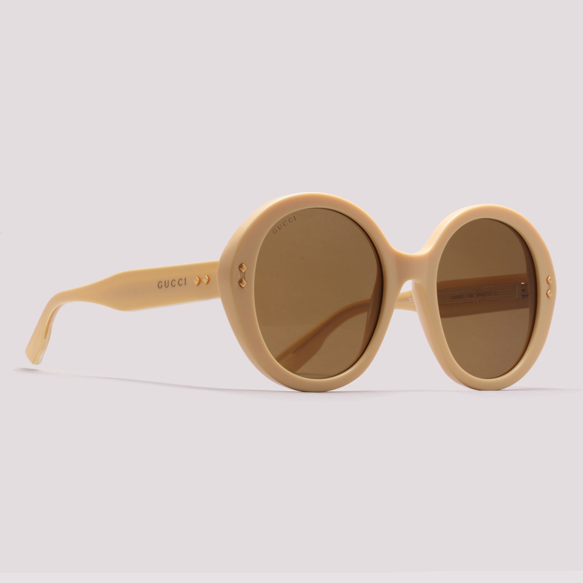 Gucci GG1081S 004 Nude Marrom Total - Sol - 54 mm