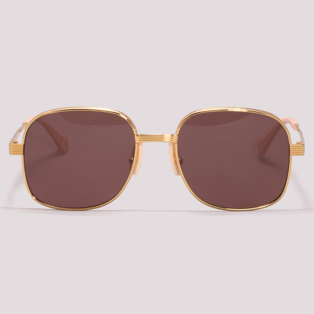 Gucci GG0788S 002 Dourado - Sol - 55 mm