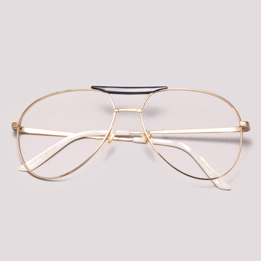 Gucci GG0242S 001 Dourado - Grau - 59 mm