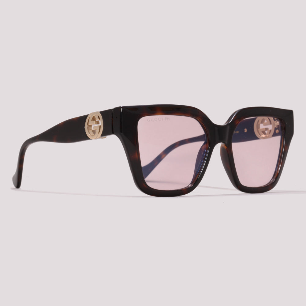 Gucci GG1023S 006 Marrom Mesclado - Sol - 54 mm