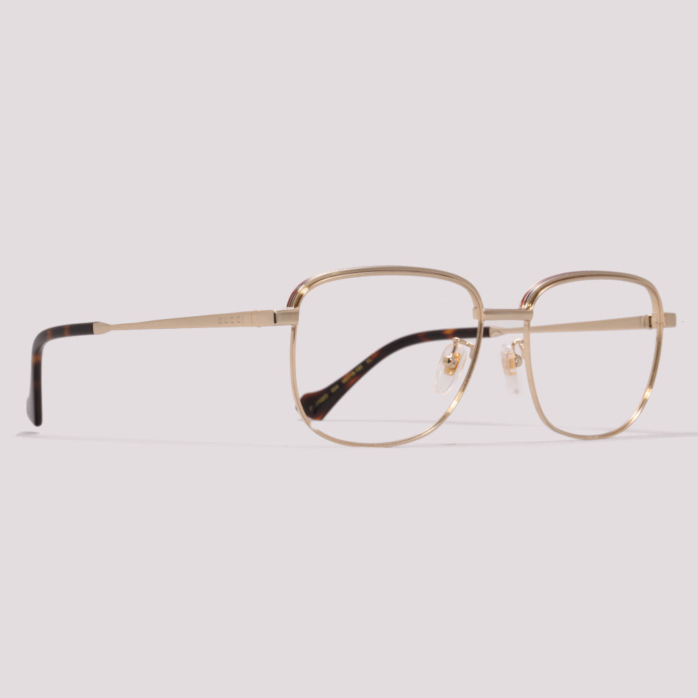 Gucci GG1102O 004 Dourado - Grau - 58 mm