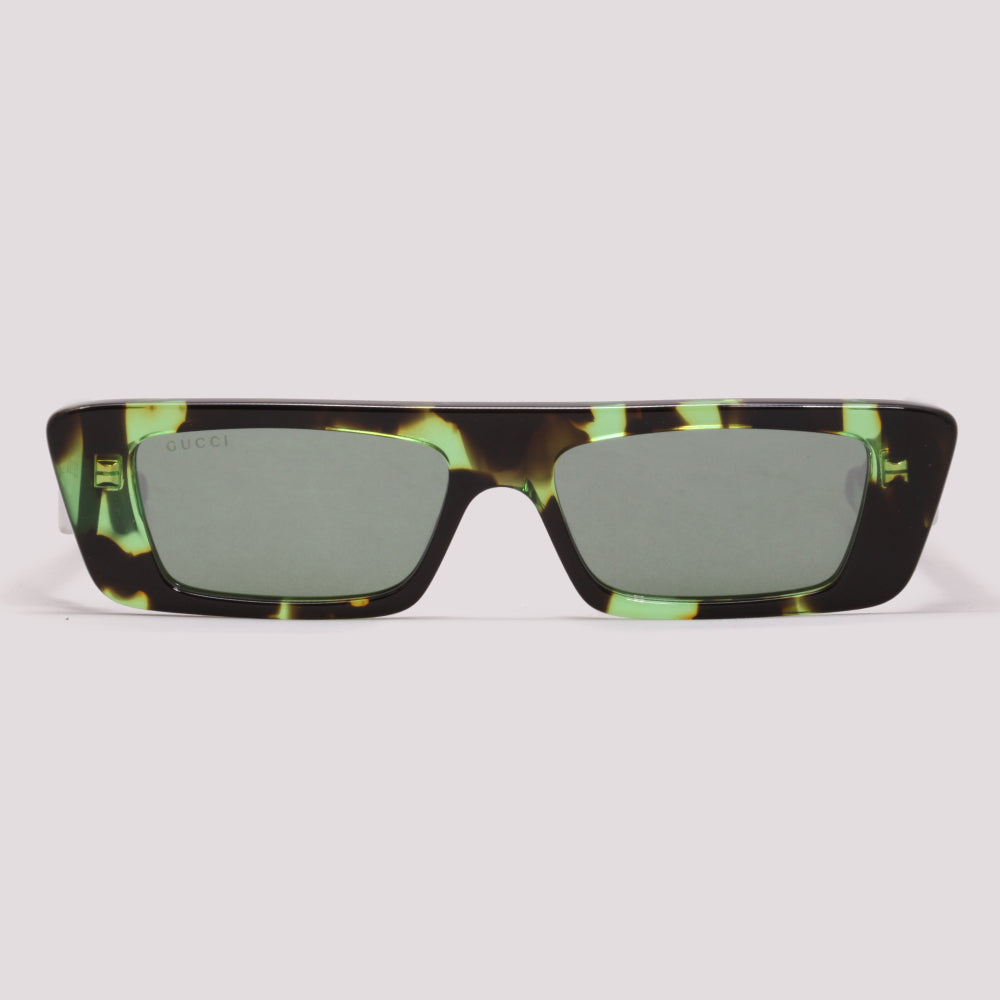 Gucci GG1331S 008 Verde Mesclado Verde Total - Sol - 54 mm