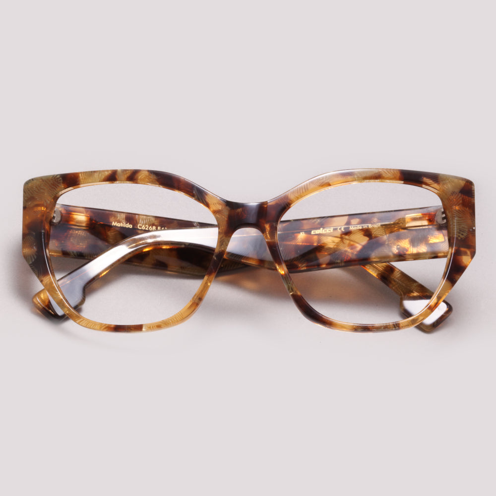 Colcci Matilda Demi Amarelo Brilho - Grau - 56 mm