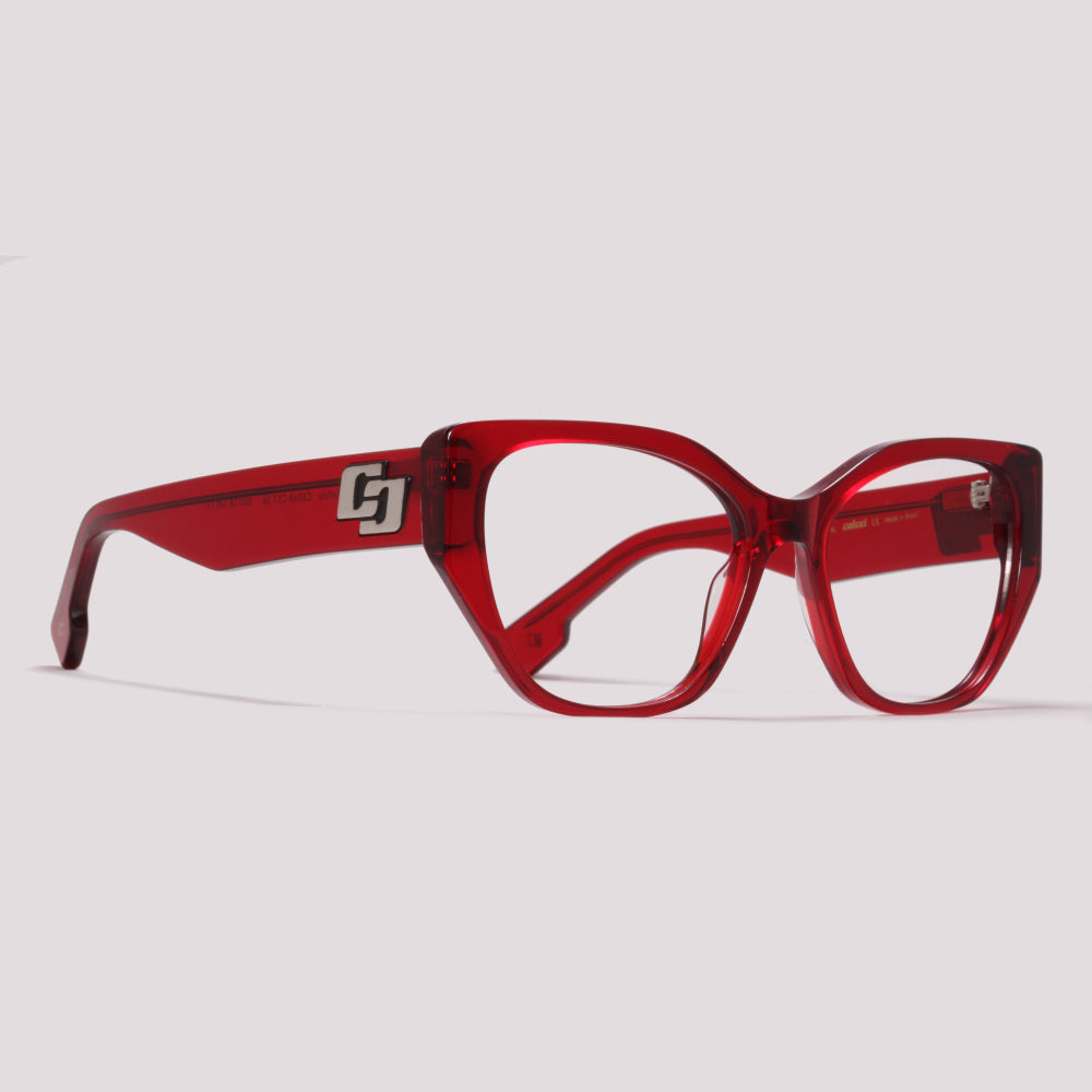 Colcci Matilda Vermelho Translúcido Brilho - Grau - 56 mm