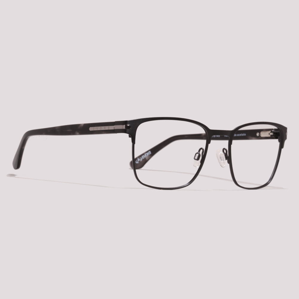 Evoke For You DX181 09B Preto Fosco - Grau - 54 mm