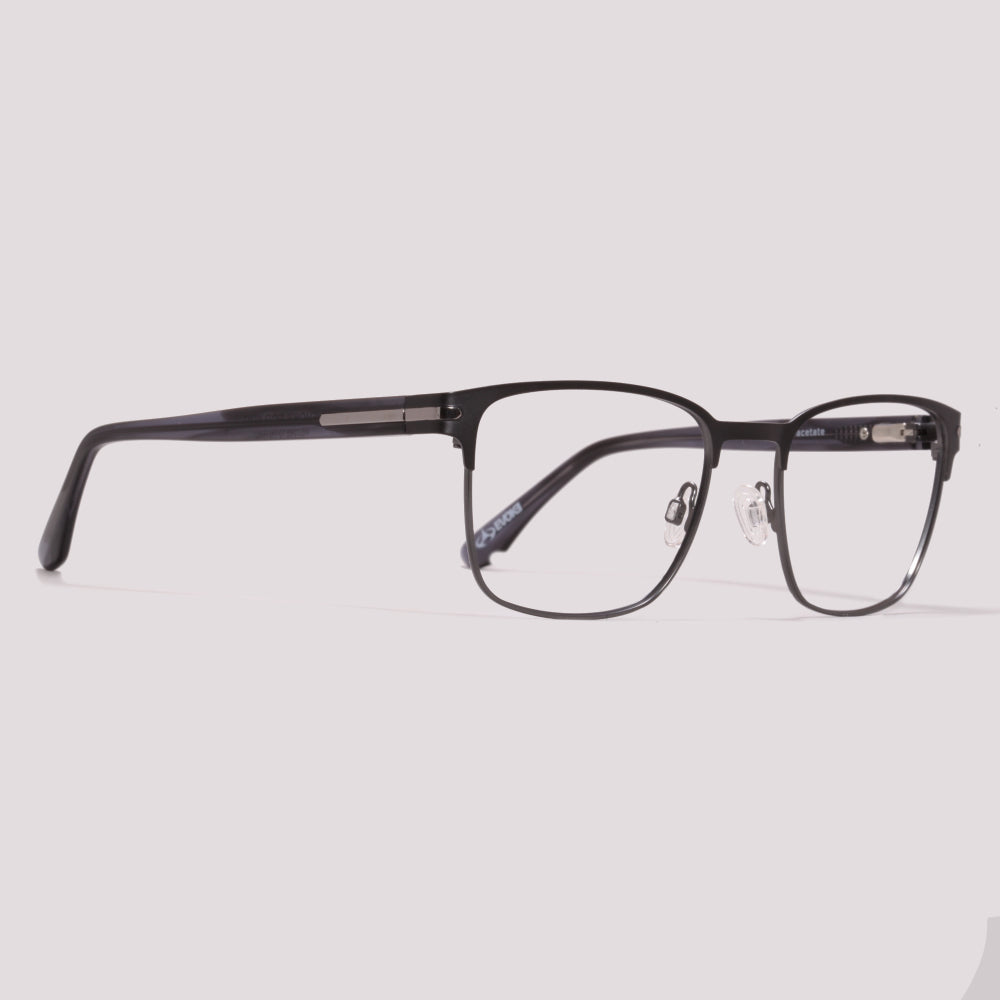 Evoke For You DX181 09C Preto Fosco - Grau - 54 mm