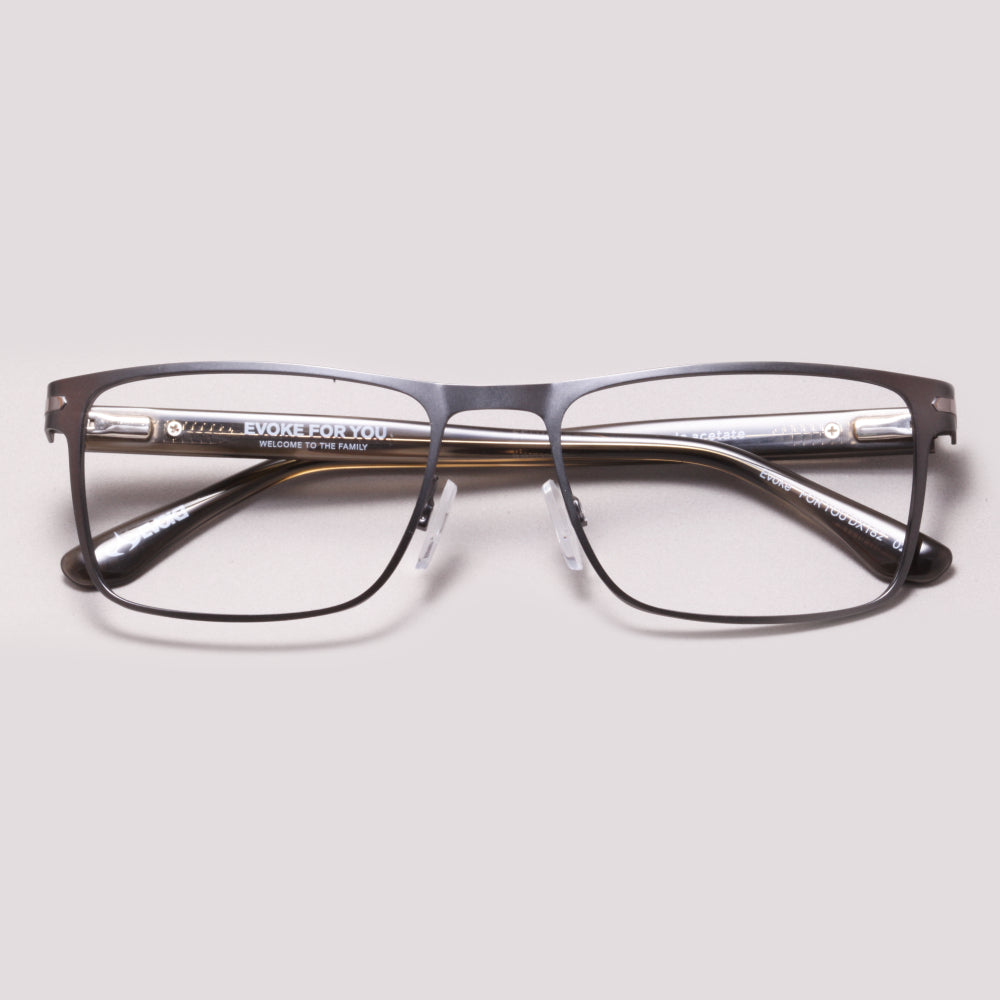 Evoke For You DX182 02B Cinza Fosco - Grau - 56 mm