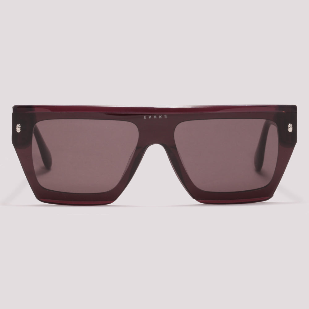 Evoke EVK 64 R02 Cristal Roxo - Sol - 56 mm