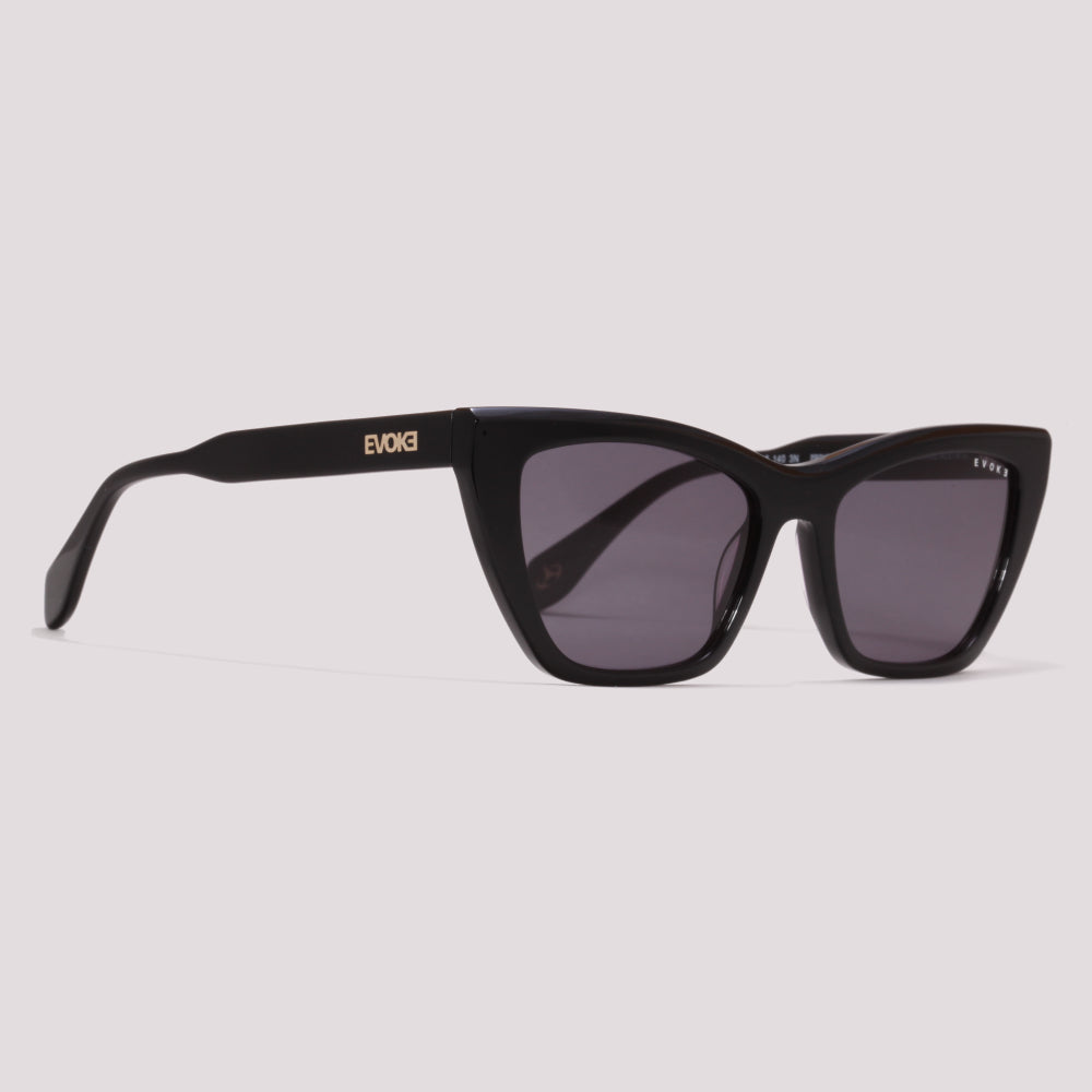 Evoke EVK 66 A01 Preto Brilho Preto - Sol - 55 mm