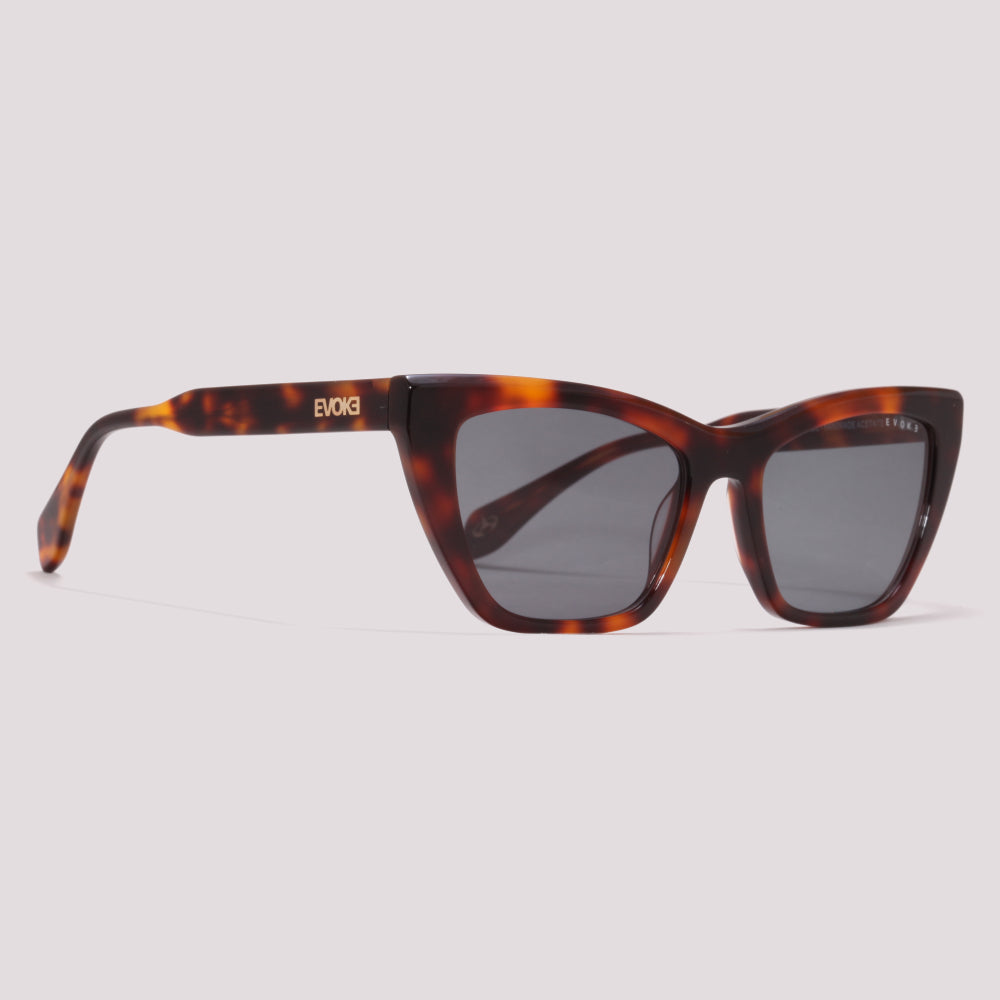 Evoke EVK 66 G21 Marrom Mesclado Verde - Sol - 55 mm