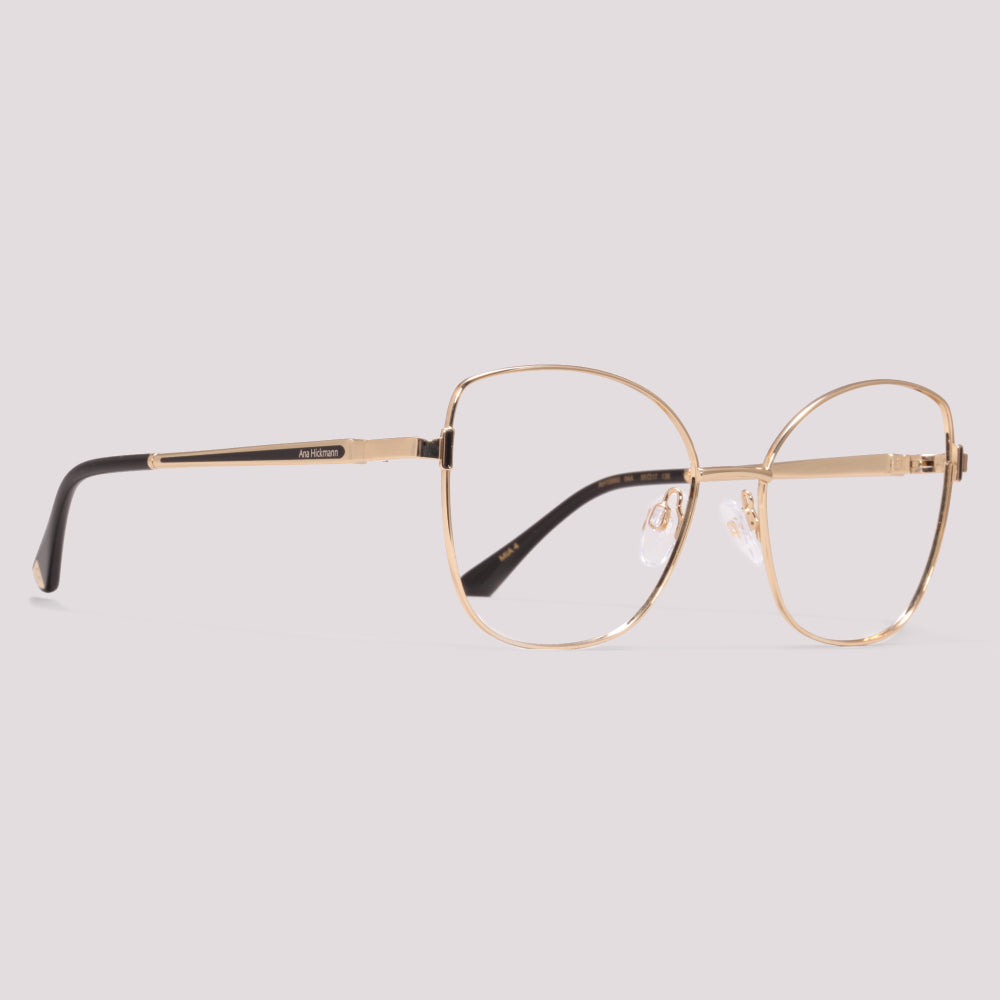 Ana Hickmann Mia 4 AH10060 04A Dourado - Grau - 55 mm