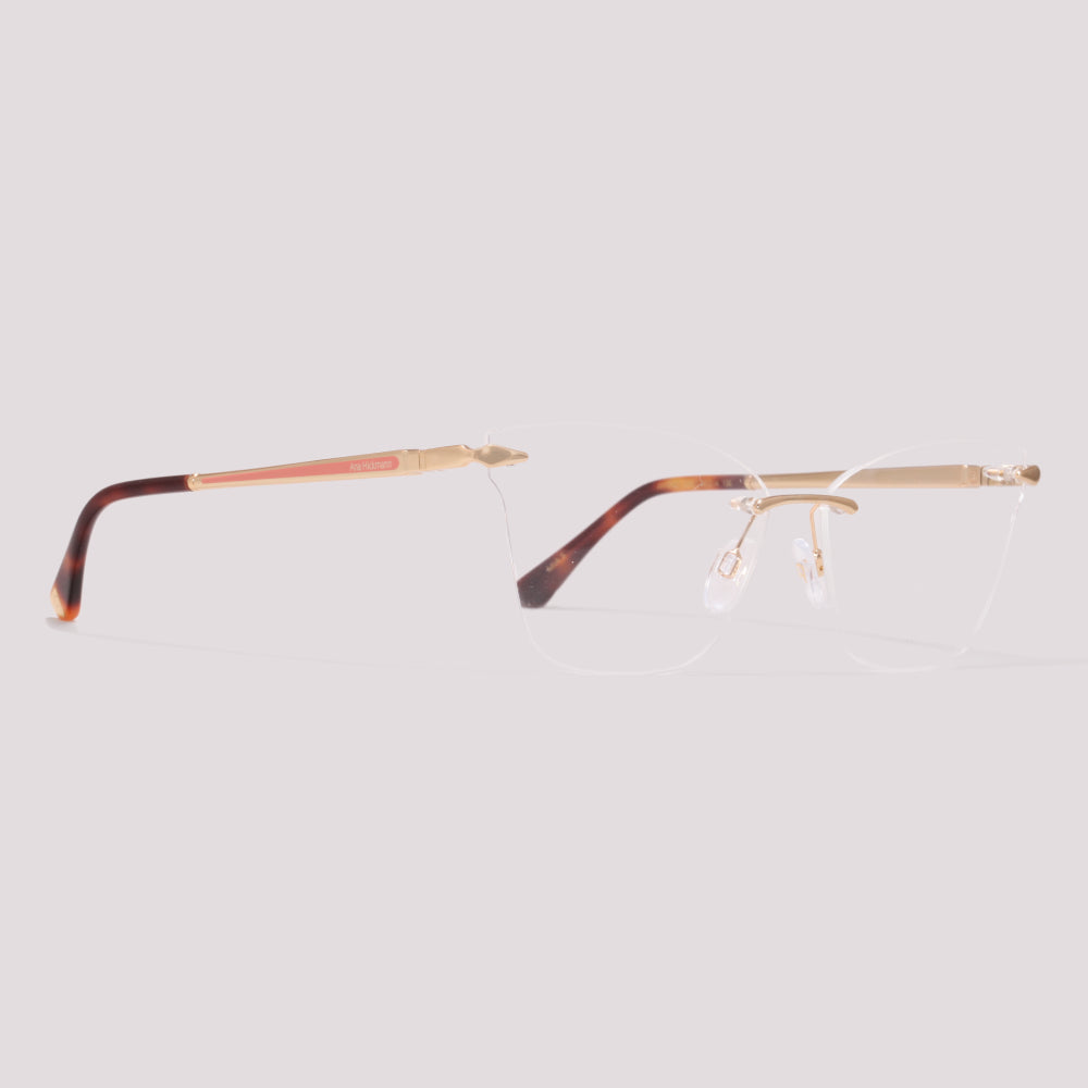 Ana Hickmann Mia 5 AH10063 04B Dourado - Grau - 58 mm