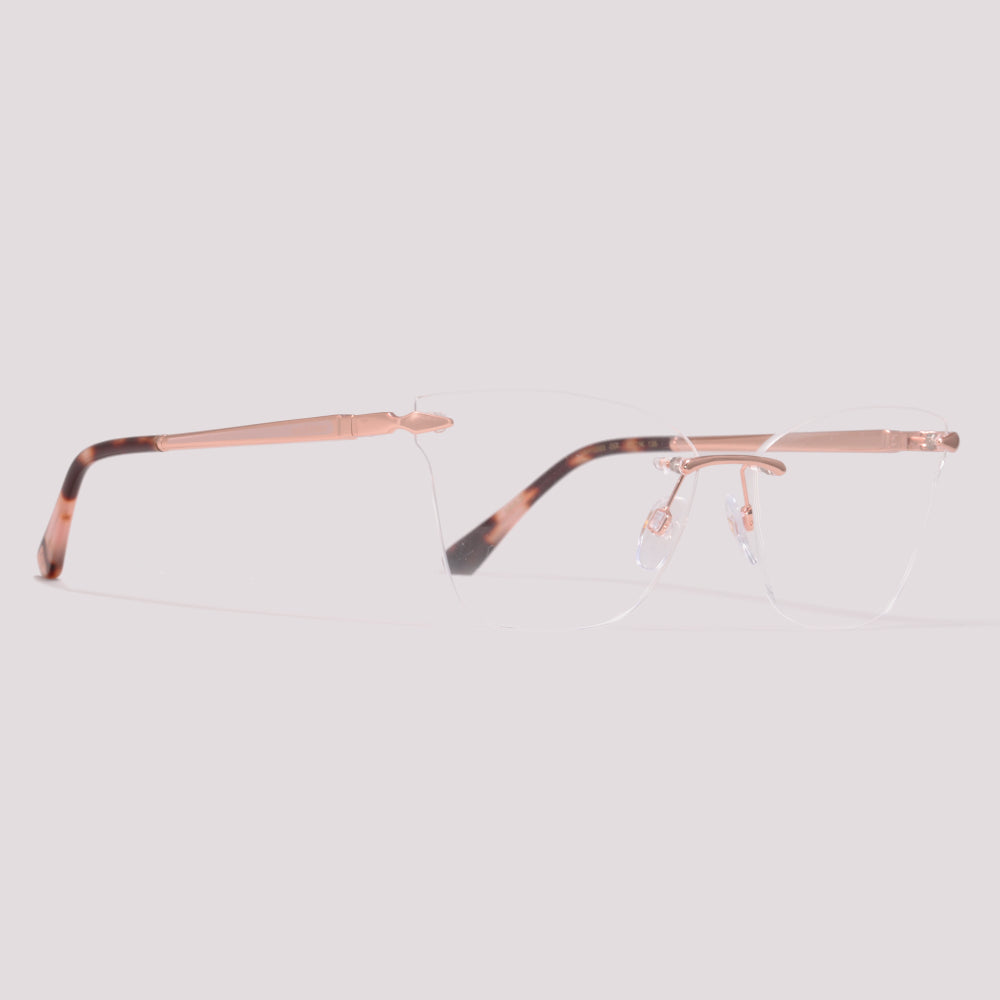Ana Hickmann Mia 5 AH10063 05A Dourado Rose - Grau - 58 mm