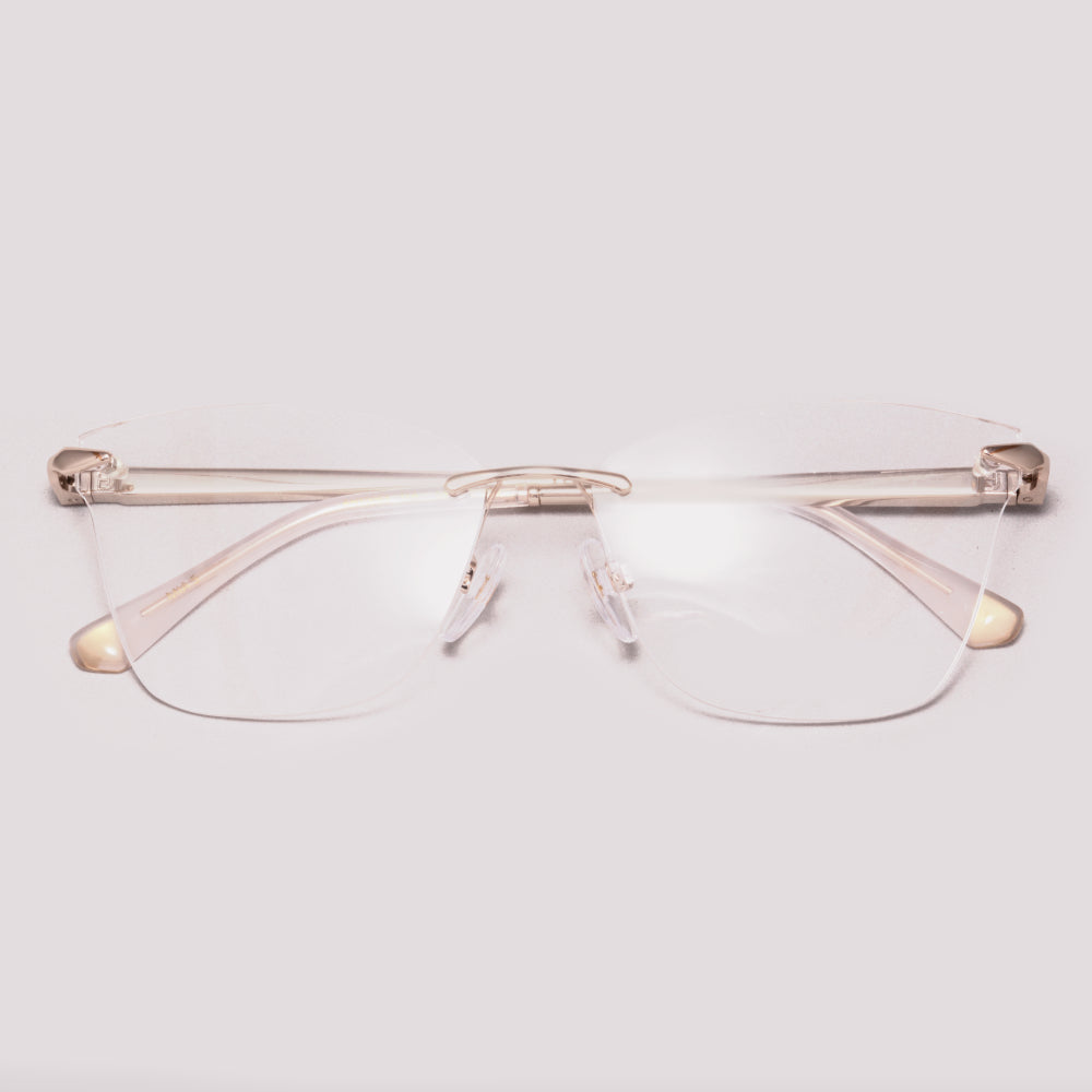 Ana Hickmann Mia 5 AH10063 11A Dourado - Grau - 53 mm