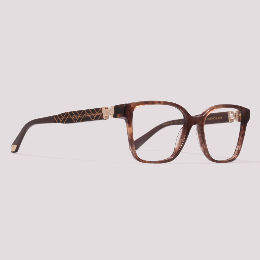 Ana Hickmann AH60050 G21 Marrom Mesclado - Grau - 53 mm