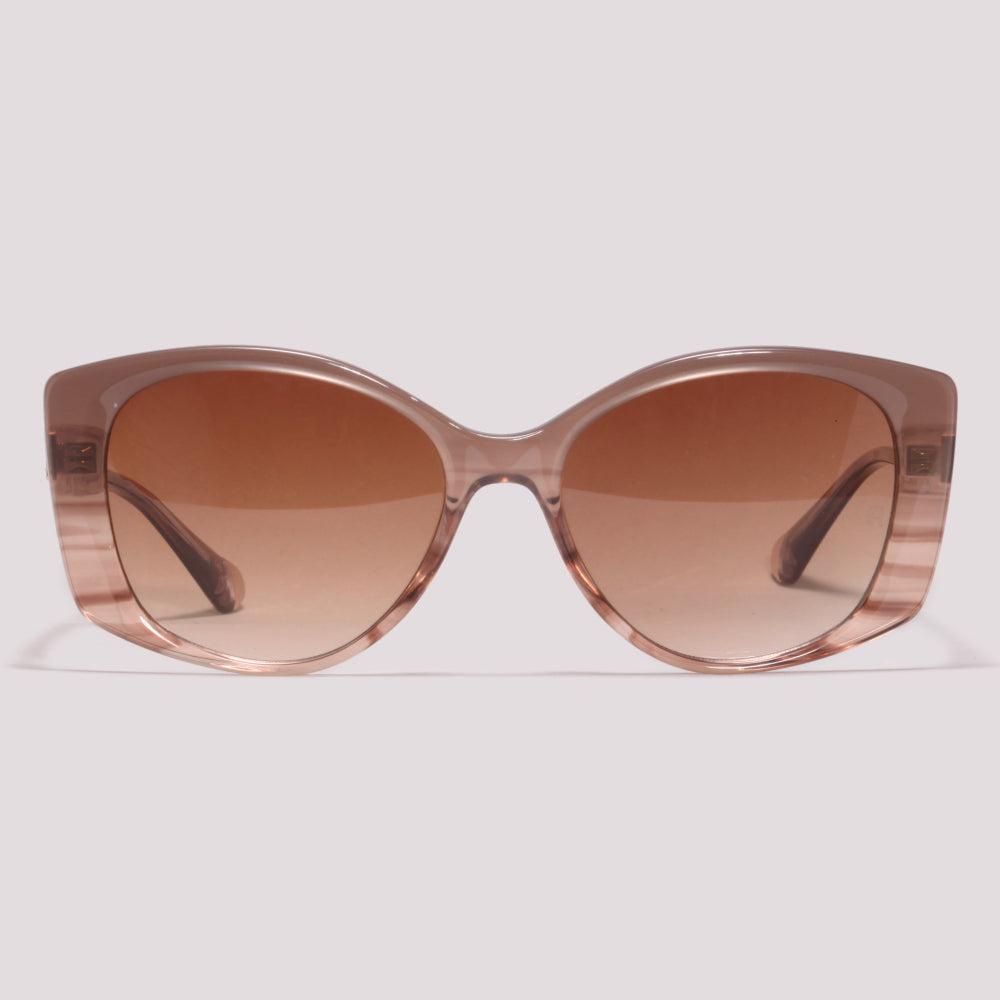 Ana Hickmann Paula 1 AH90046 G02 Marrom Translúcido Marrom Degradê - Sol - 56 mm