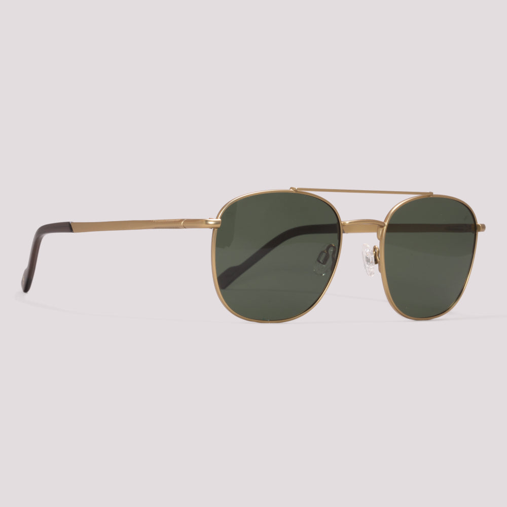 Ferrati FE3001T 04BP Dourado Fosco Verde G15 Polarizado - Sol - 53 mm