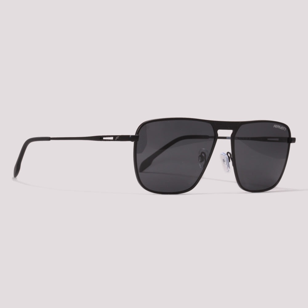 Ferrati FE3004T 09B Preto Fosco Preto Polarizado - Sol - 59 mm