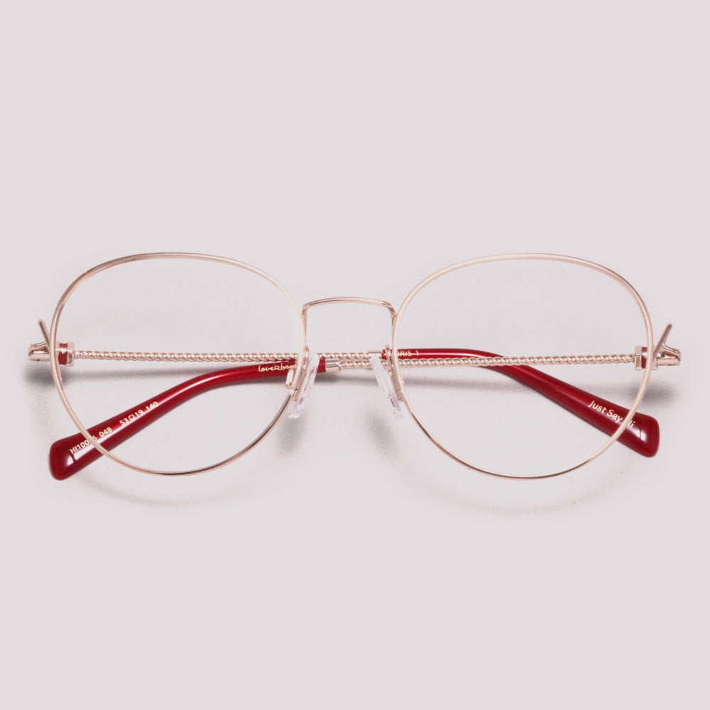 Hickmann Iris 1 HI10045 04B Dourado - Grau - 52 mm