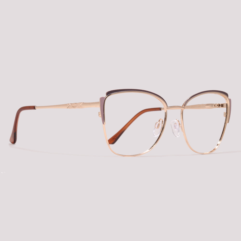 Jean Marcell JM1034 01A Dourado - Grau - 55 mm