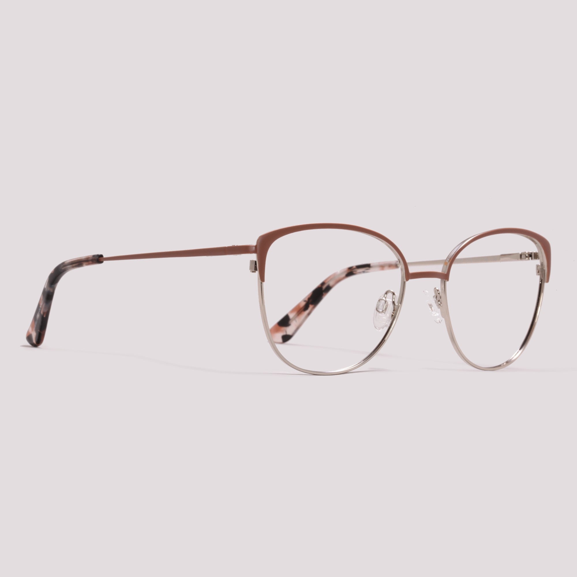 Jean Marcell JM1037 01B Dourado e Marrom - Grau - 55 mm