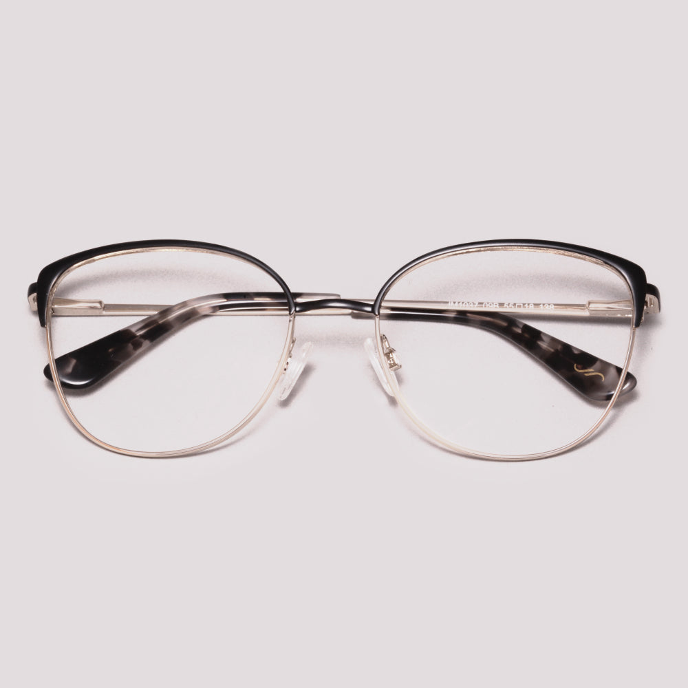 Jean Marcell JM1037 09B Dourado e Preto - Grau - 55mm