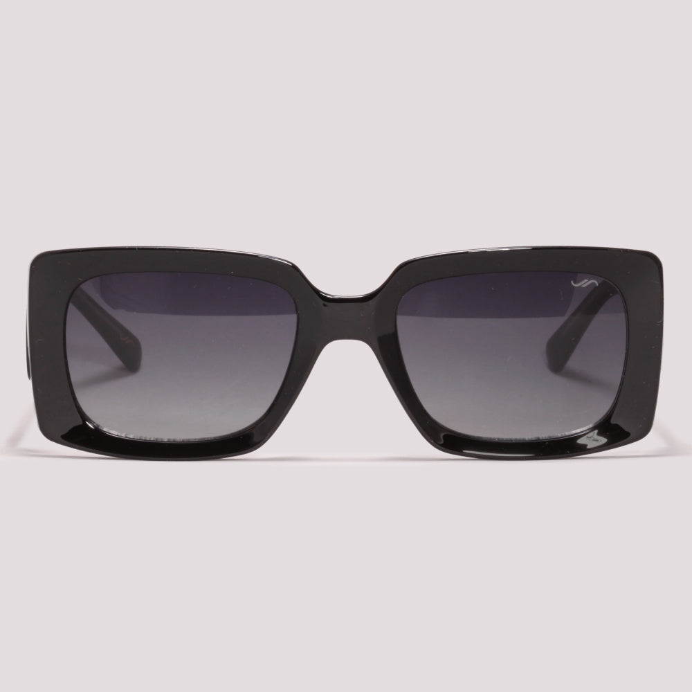 Jean Marcell JM5039 A02 Preto Brilho Preto Degradê - Sol - 54 mm