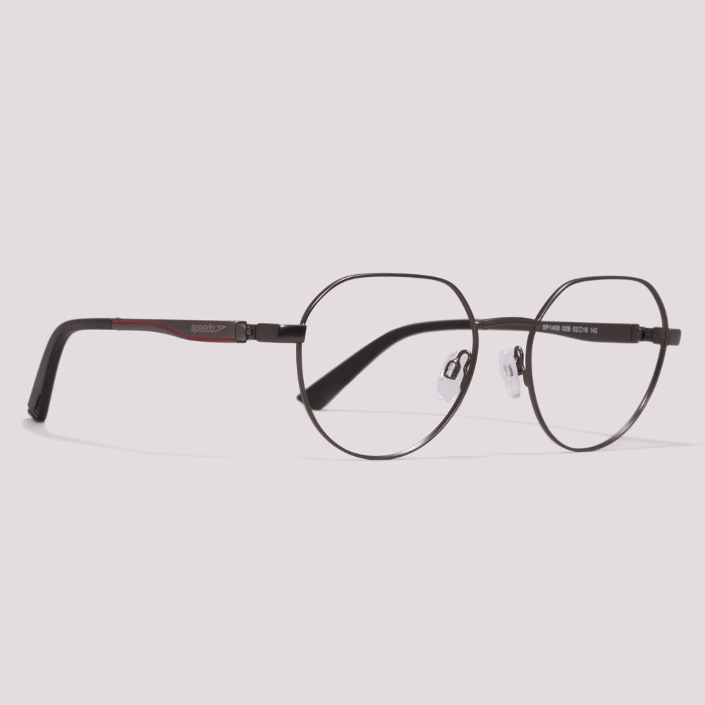 Speedo SP1408 02B Preto Fosco - Grau - 52 mm