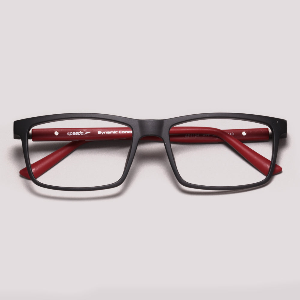 Speedo SP4134 A12 Preto e Vermelho - Grau - 53 mm