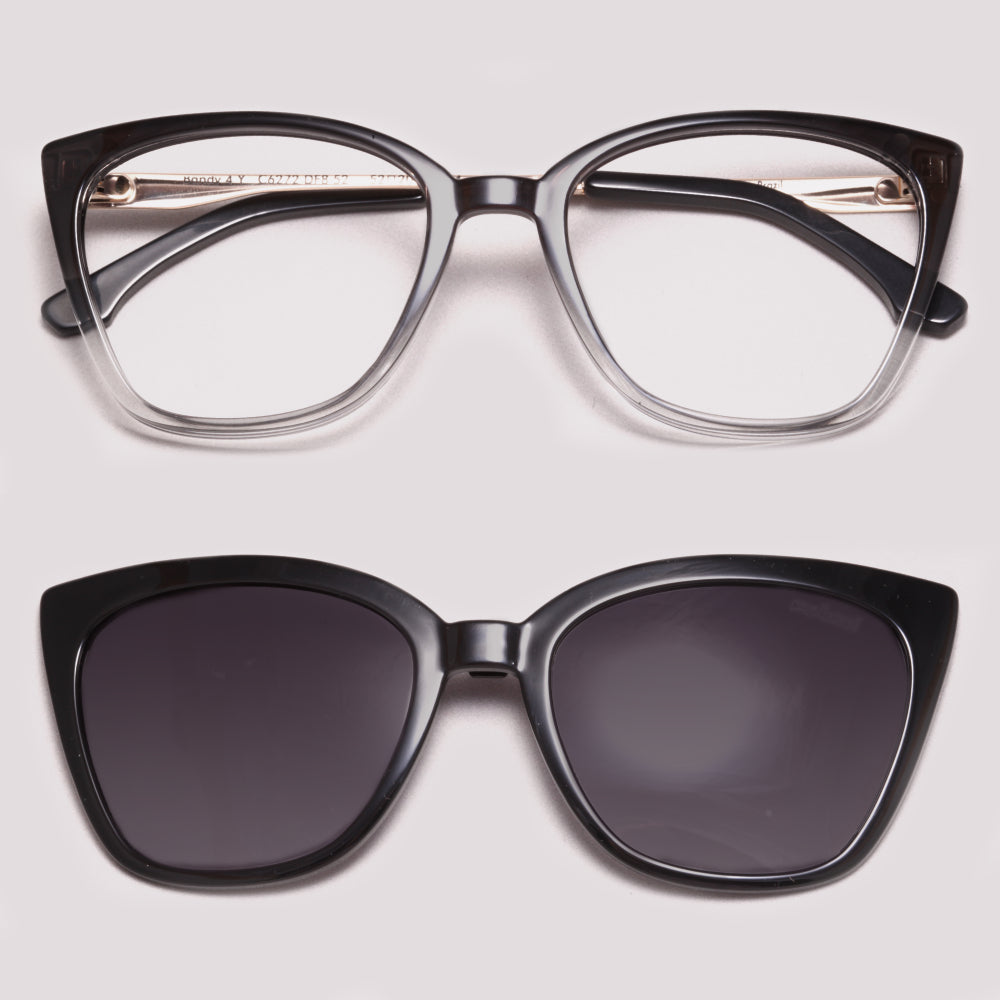 Colcci Bandy 4 Y Clip On Fume Degrade - Grau - 52 mm