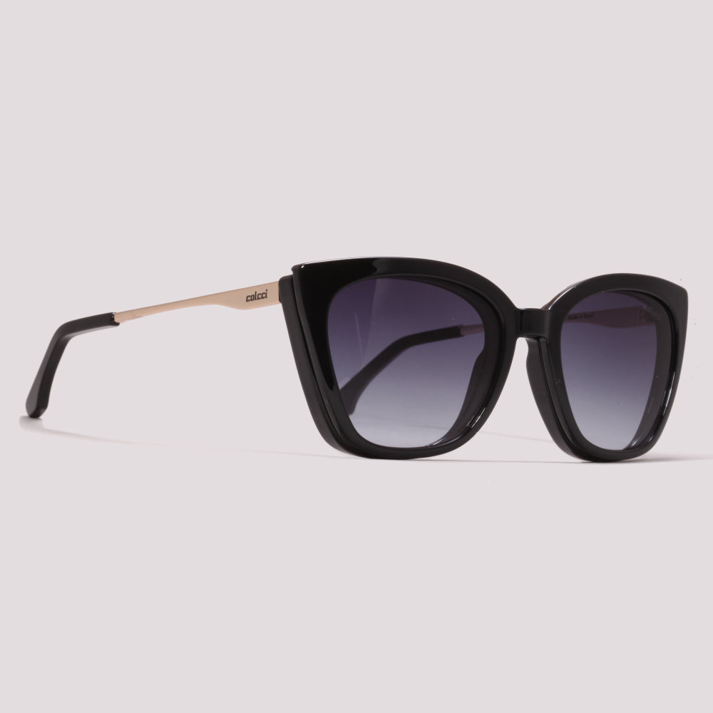 Colcci Bandy 4 Y Clip On Preto Brilho - Grau - 52 mm