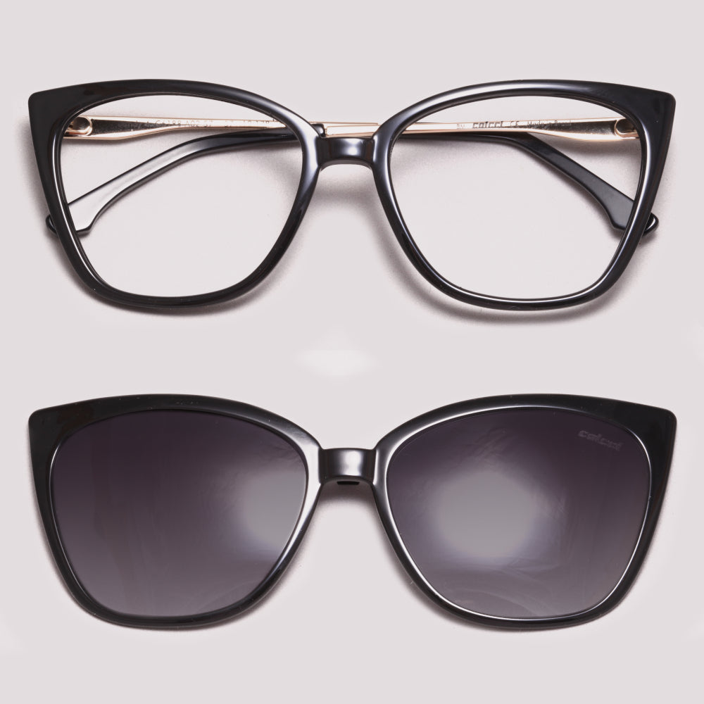 Colcci Bandy 4 Y Clip On Preto Brilho - Grau - 52 mm