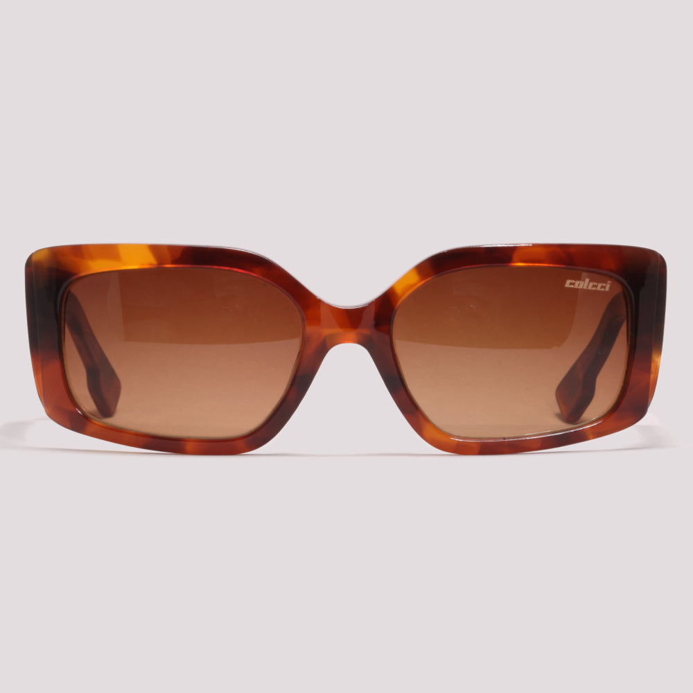 Colcci Daiana Terracota Brilho Marrom Degrade - Sol - 54 mm