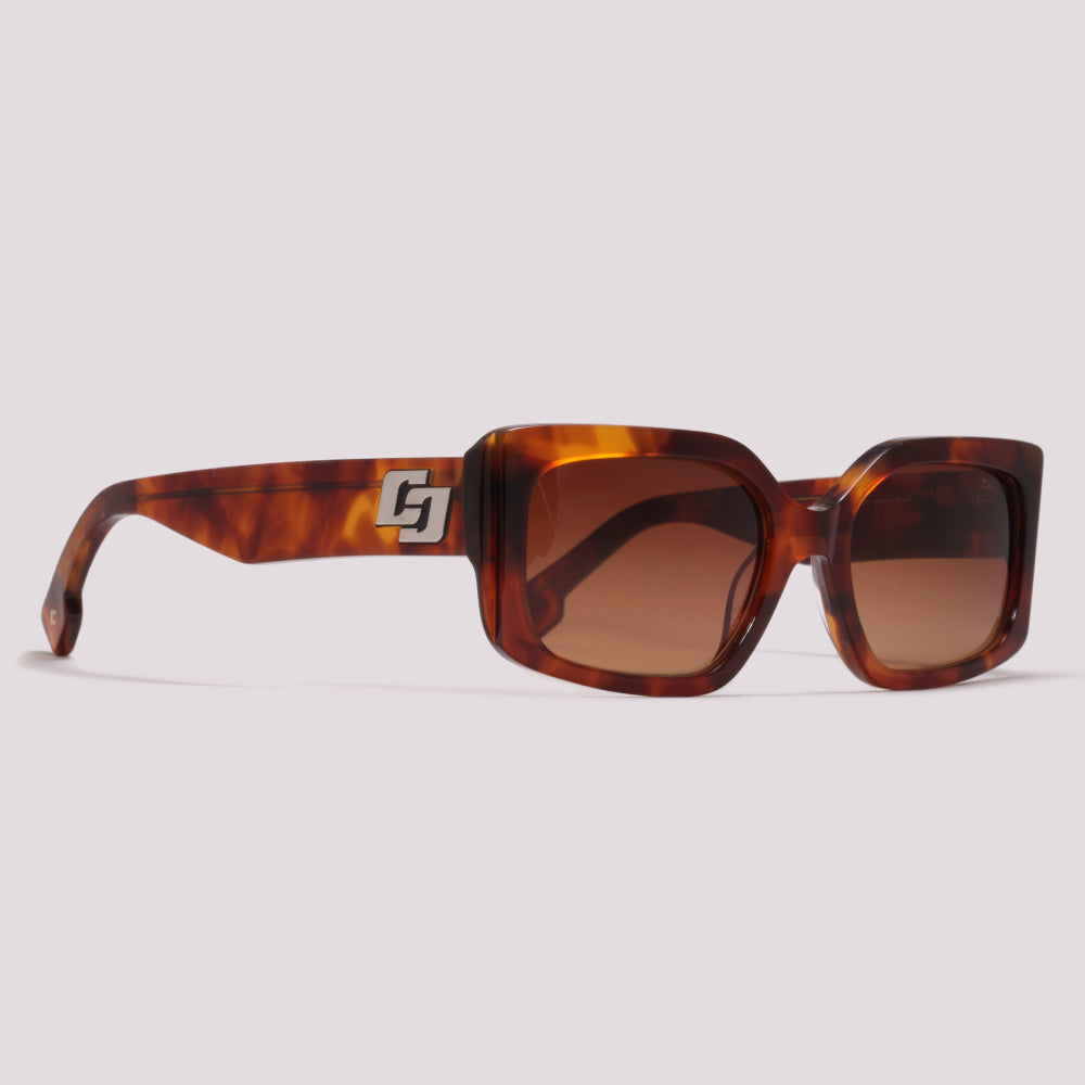 Colcci Daiana Terracota Brilho Marrom Degrade - Sol - 54 mm